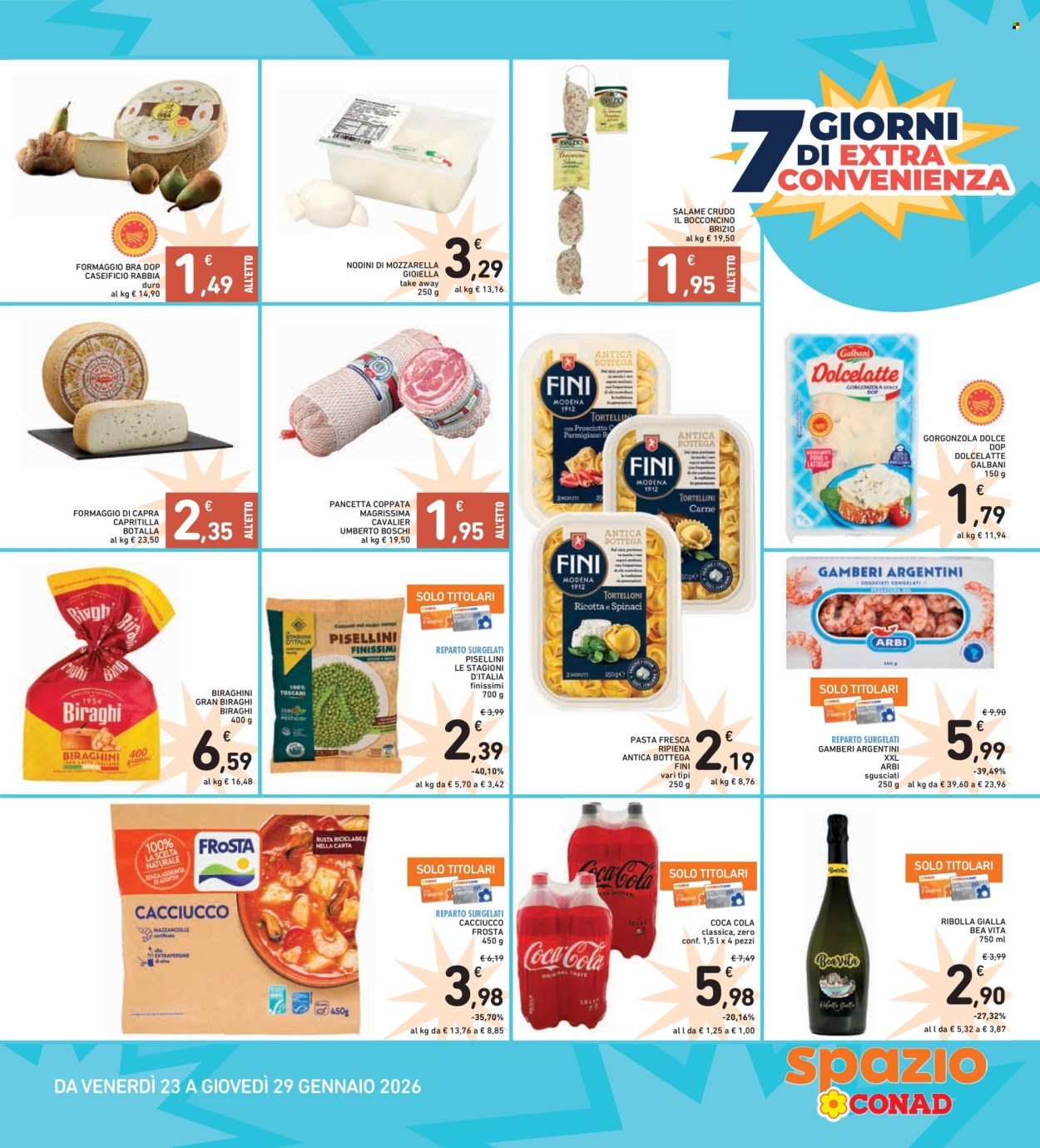 Volantino Spazio Conad - 23/1/2026 - 29/1/2026. Pagina 3