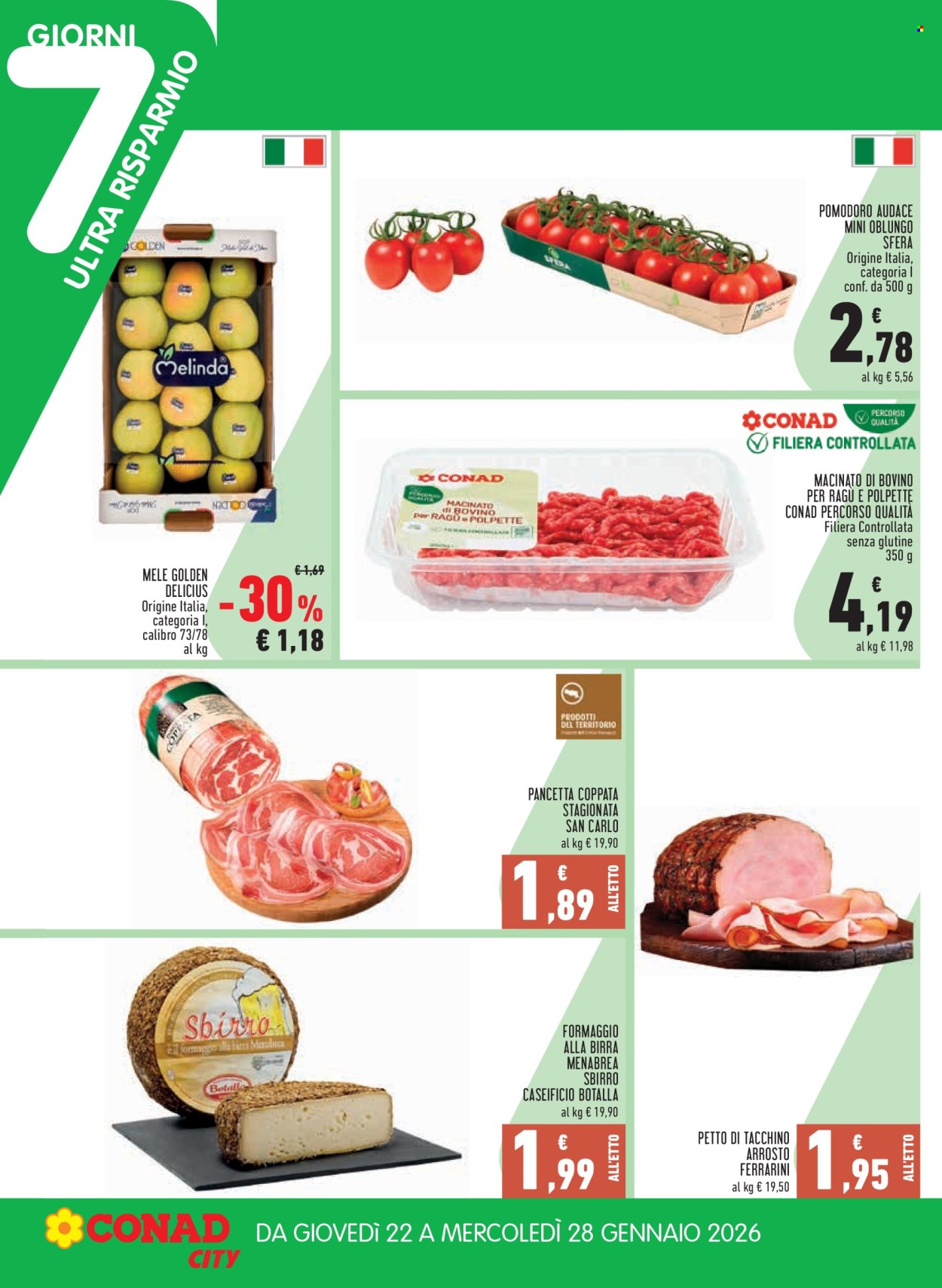 Volantino Conad - 22/1/2026 - 28/1/2026. Pagina 2