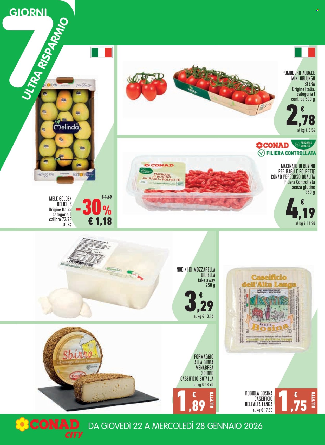 Volantino Conad - 22/1/2026 - 28/1/2026. Pagina 2