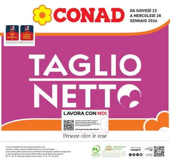 Volantino Conad - 22/1/2026 - 28/1/2026.