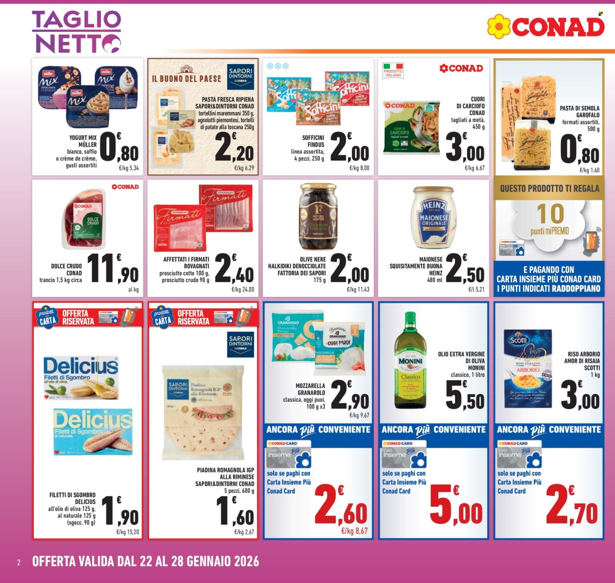 Volantino Conad - 22/1/2026 - 28/1/2026. Pagina 2