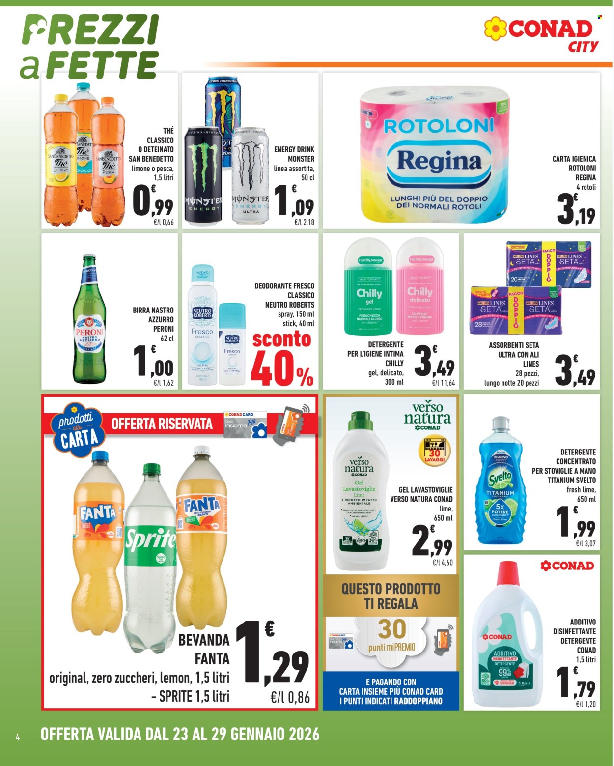 Volantino Conad City - 23/1/2026 - 29/1/2026. Pagina 4