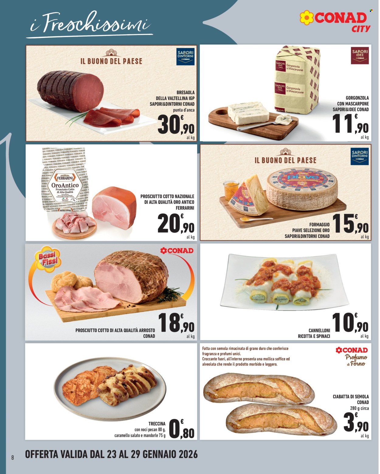 Volantino Conad City - 23/1/2026 - 29/1/2026. Pagina 8