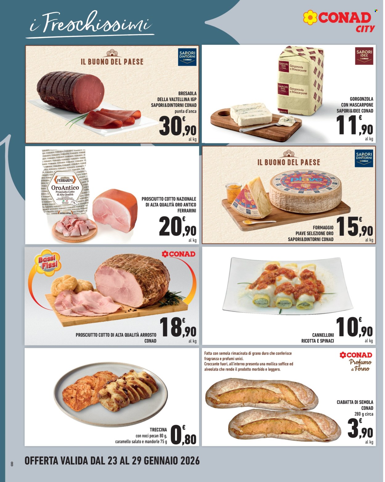 Volantino Conad - 23/1/2026 - 29/1/2026. Pagina 8