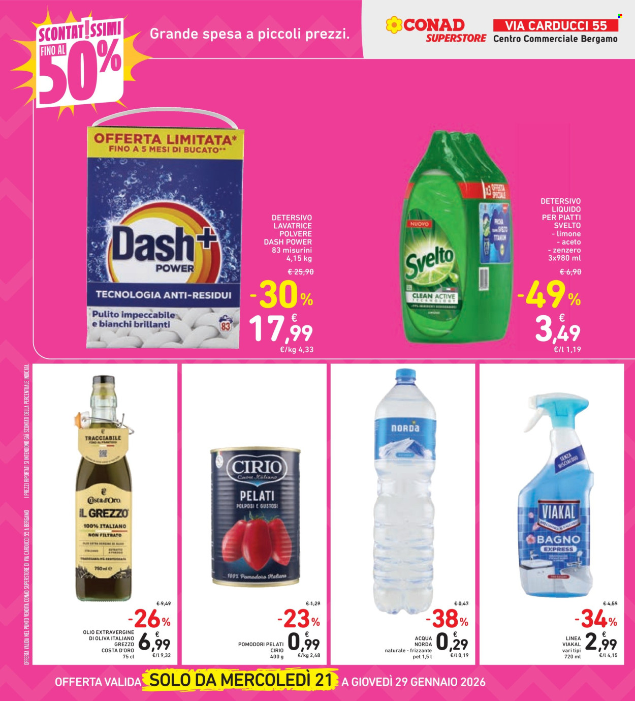Volantino Conad Superstore - 21/1/2026 - 29/1/2026. Pagina 4