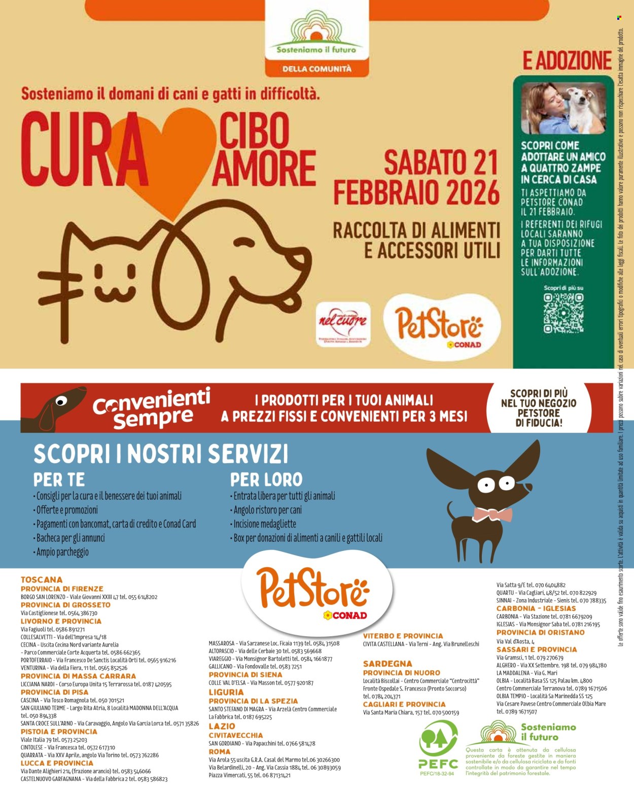 Volantino Pet Store Conad - 29/1/2026 - 25/2/2026. Pagina 8