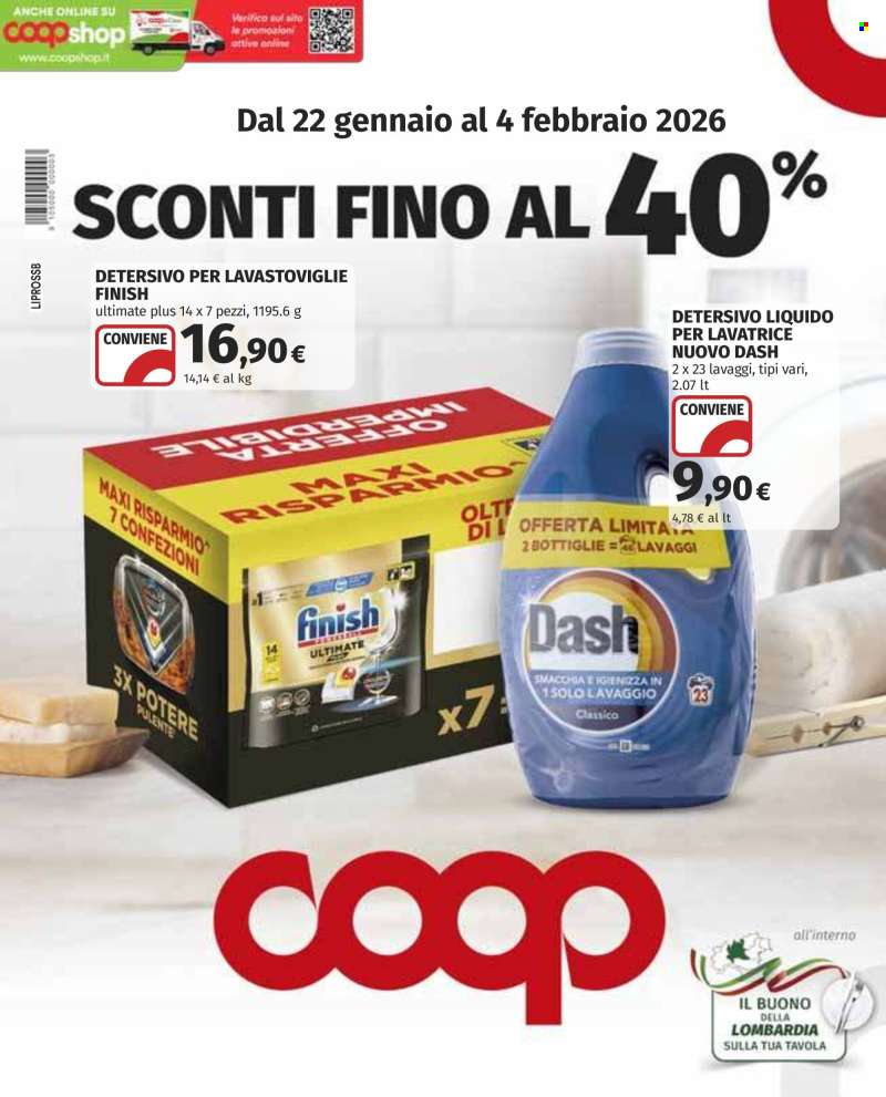 Volantino Coop - 22/1/2026 - 4/2/2026.