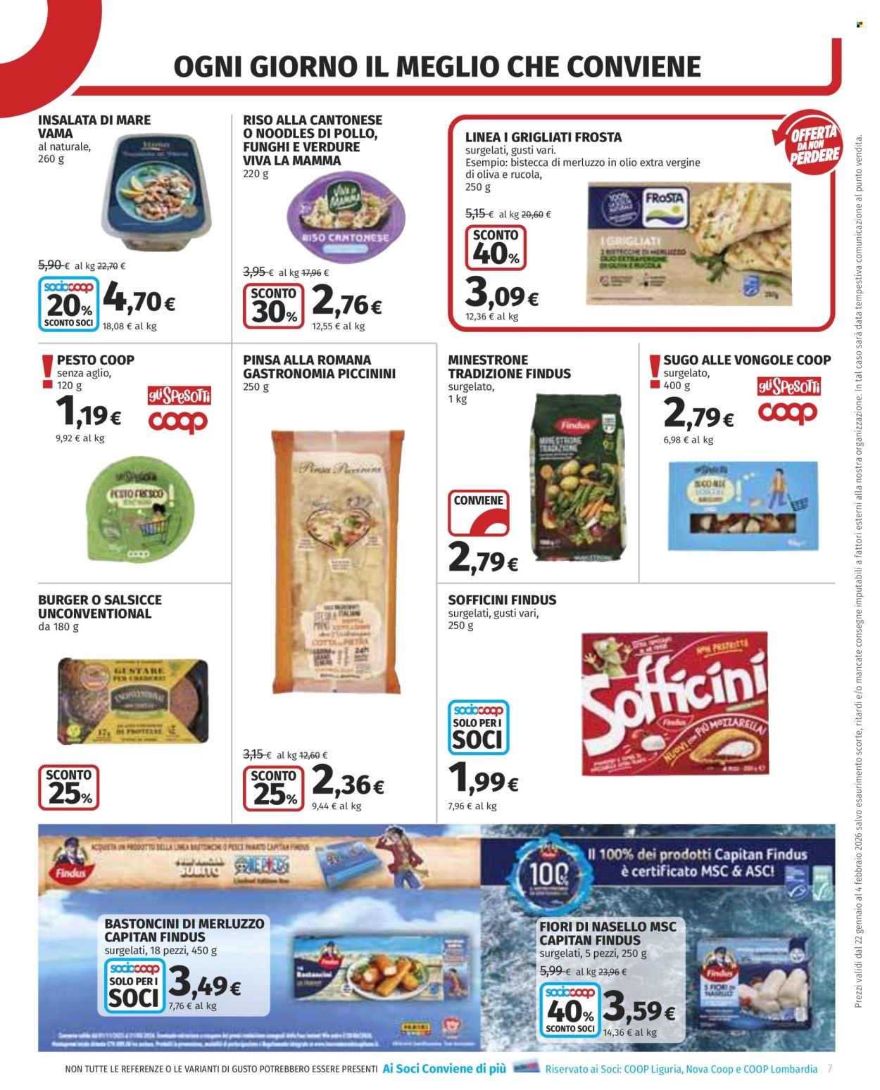 Volantino Coop - 22/1/2026 - 4/2/2026. Pagina 7