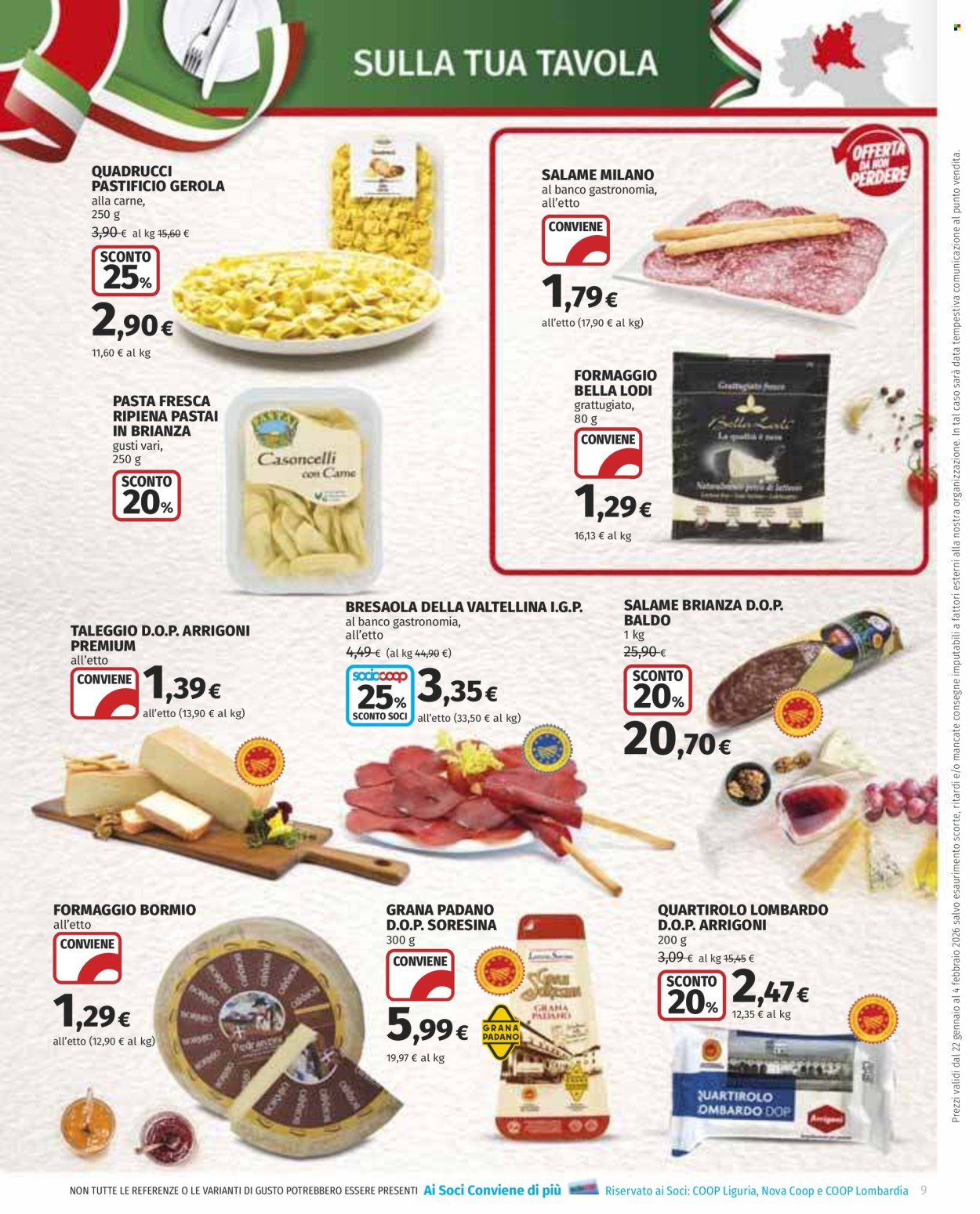 Volantino Coop - 22/1/2026 - 4/2/2026. Pagina 9