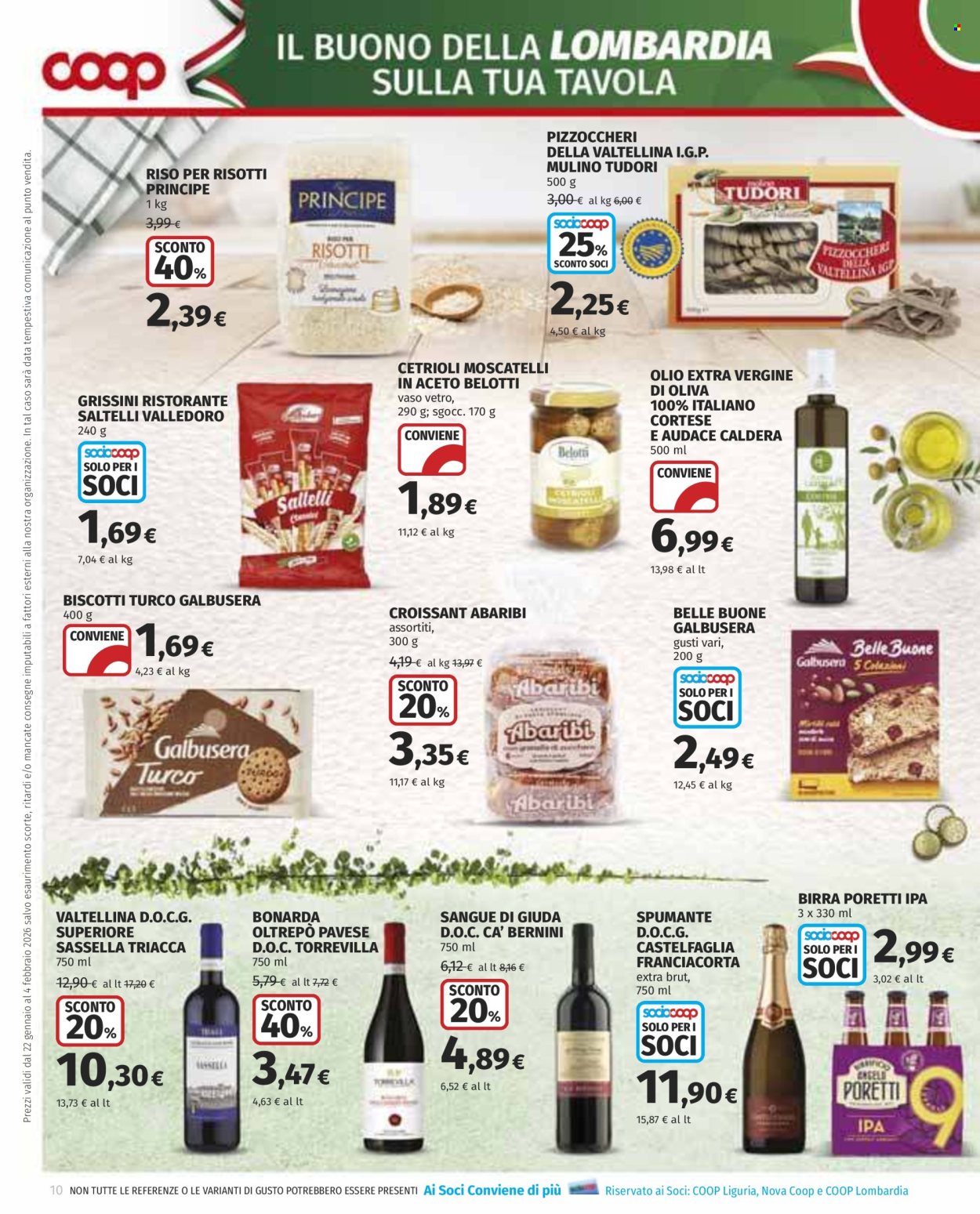 Volantino Coop - 22/1/2026 - 4/2/2026. Pagina 10