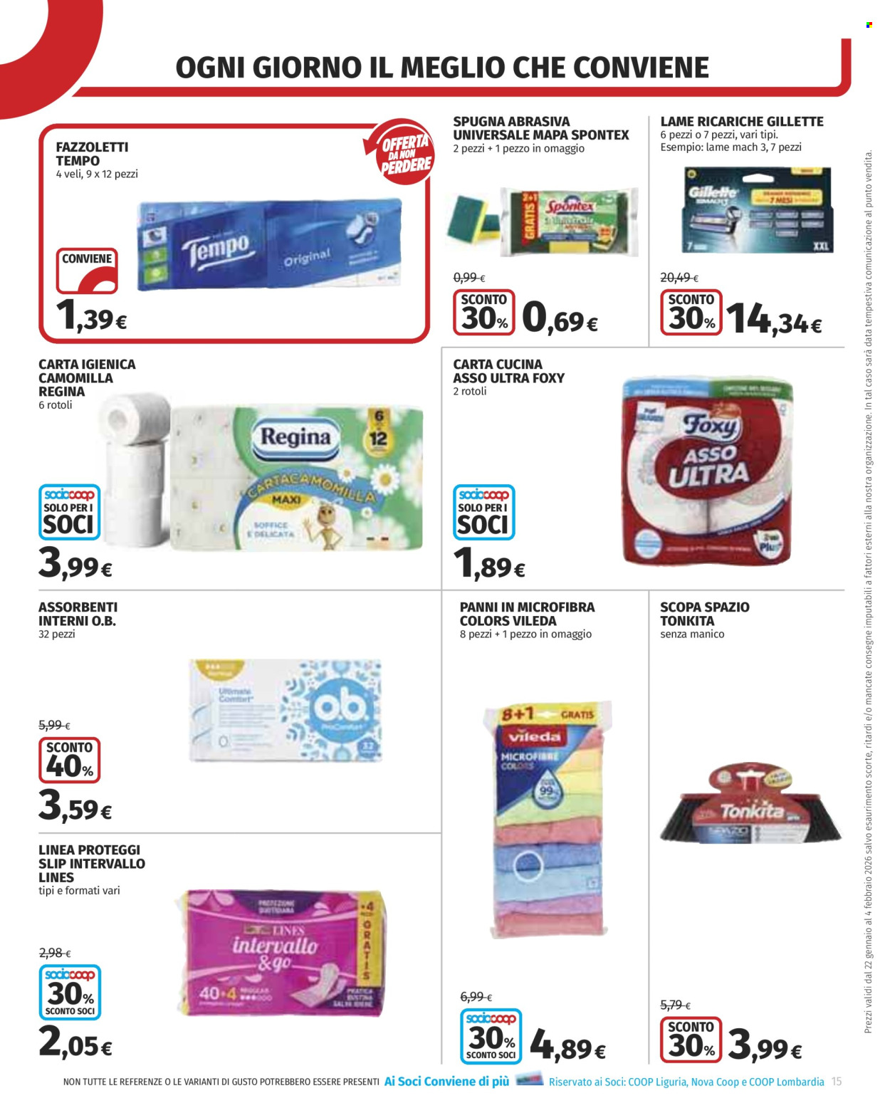 Volantino Coop - 22/1/2026 - 4/2/2026. Pagina 15