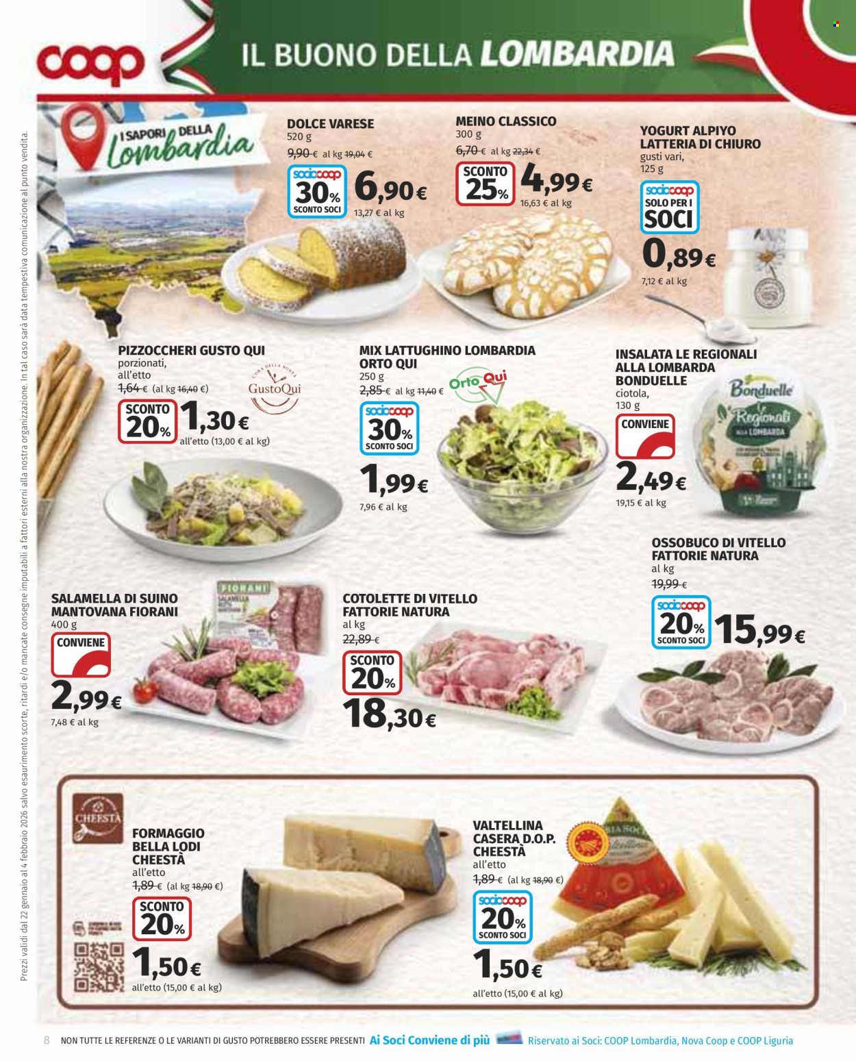 Volantino Coop - 22/1/2026 - 4/2/2026. Pagina 8