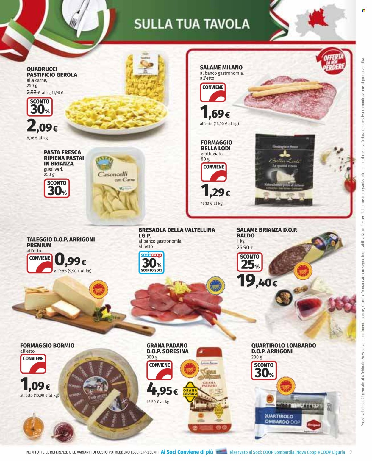 Volantino Coop - 22/1/2026 - 4/2/2026. Pagina 9
