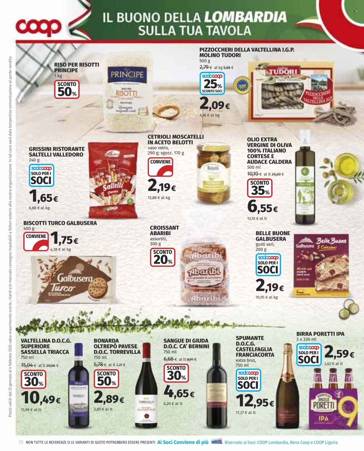Volantino Coop - 22/1/2026 - 4/2/2026. Pagina 10