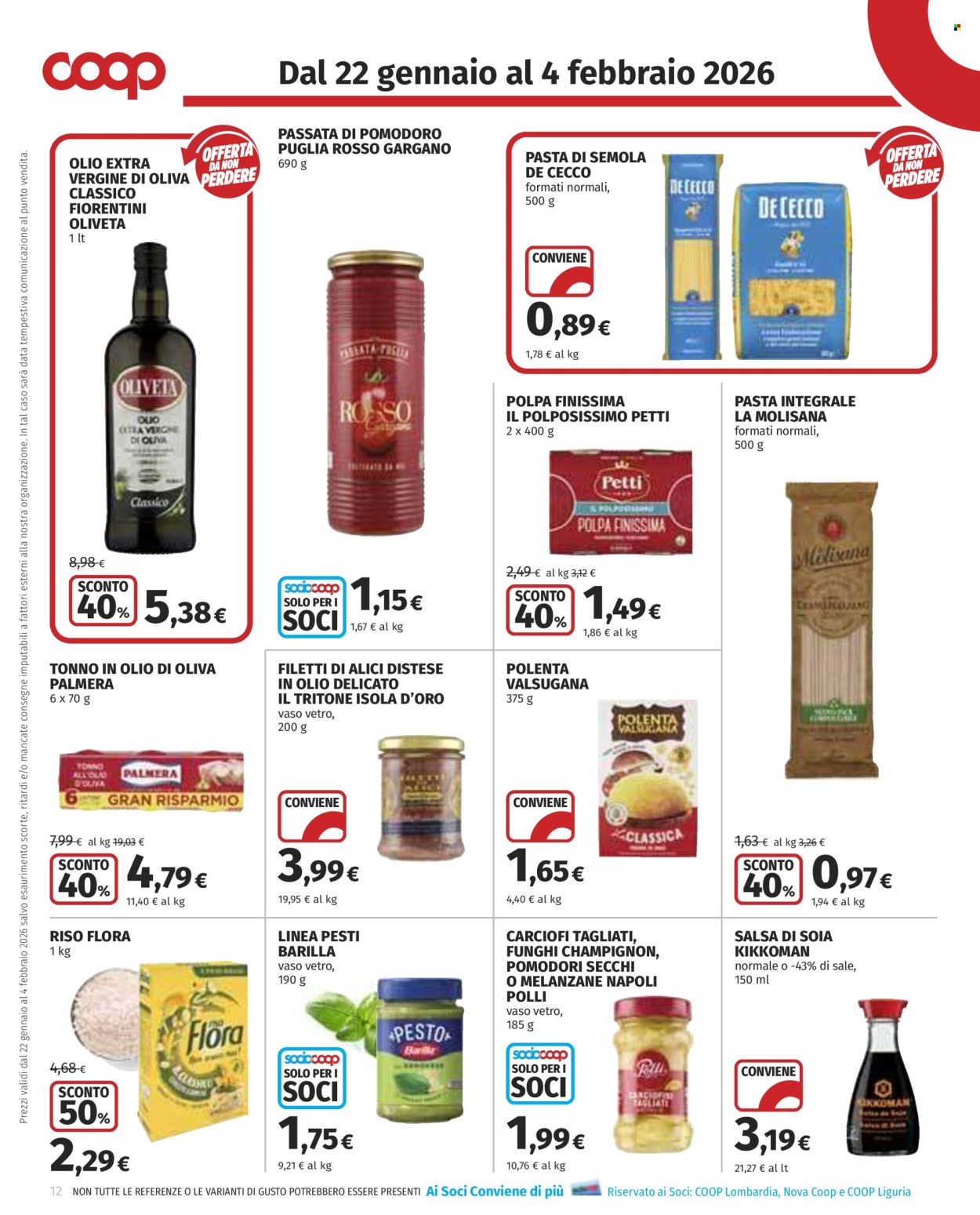 Volantino Coop - 22/1/2026 - 4/2/2026. Pagina 12
