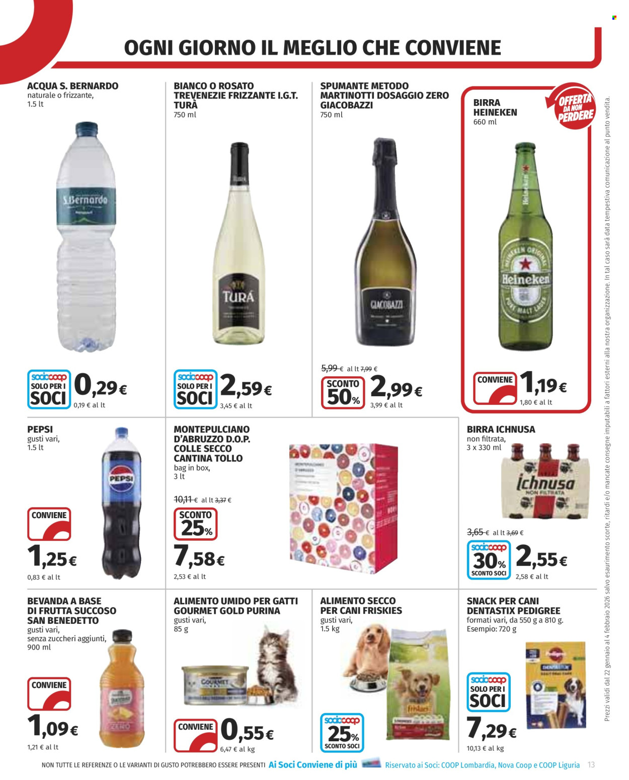 Volantino Coop - 22/1/2026 - 4/2/2026. Pagina 13
