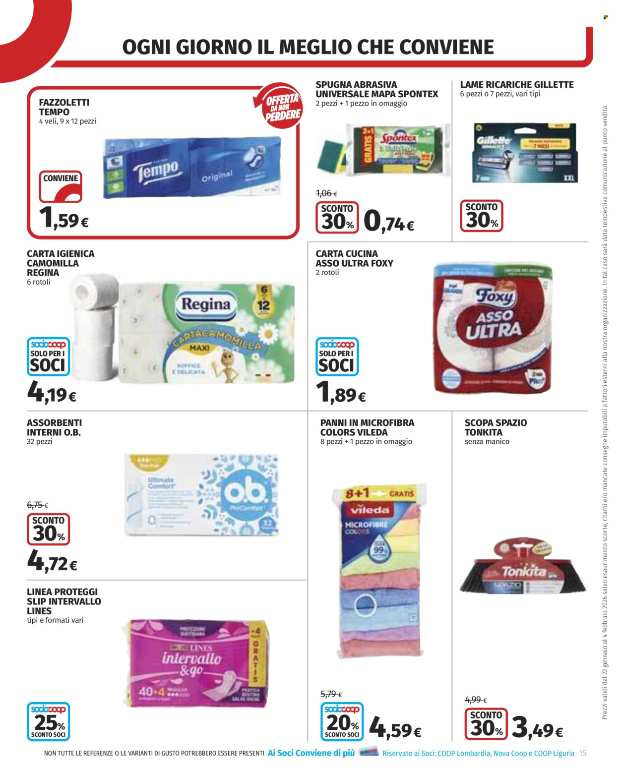 Volantino Coop - 22/1/2026 - 4/2/2026. Pagina 15