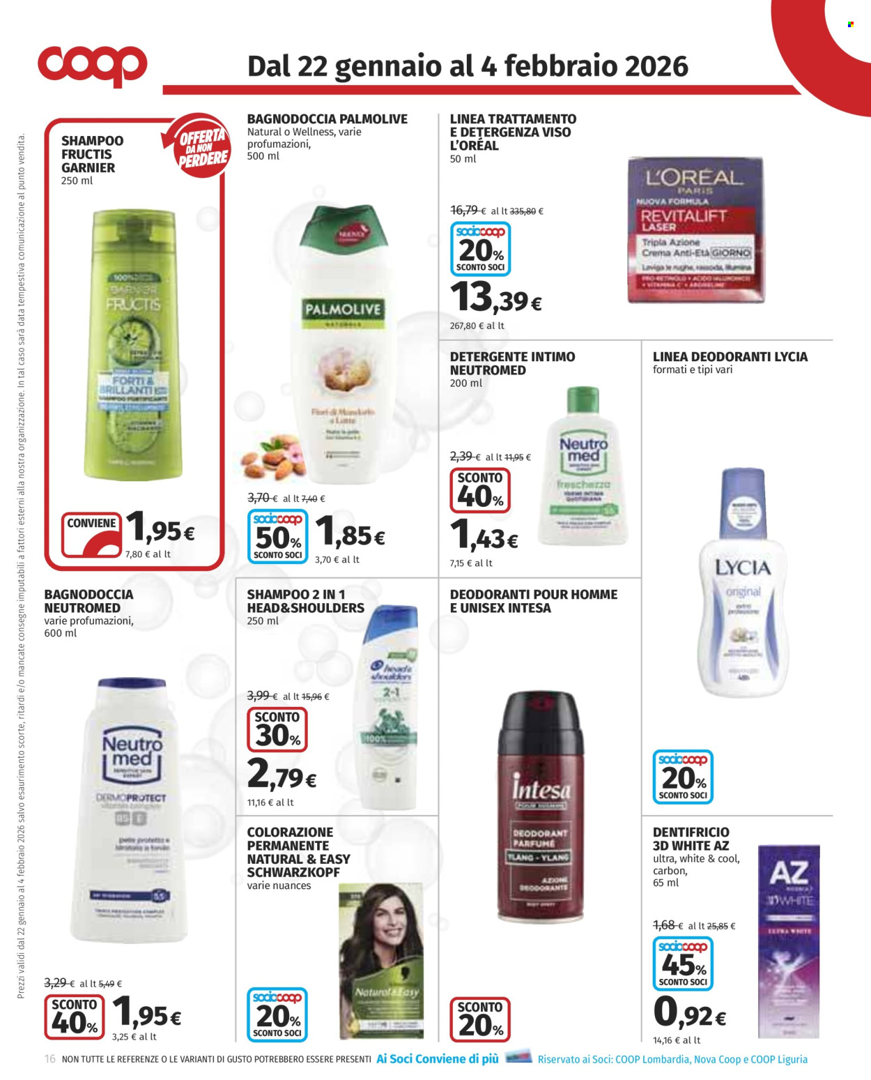 Volantino Coop - 22/1/2026 - 4/2/2026. Pagina 16