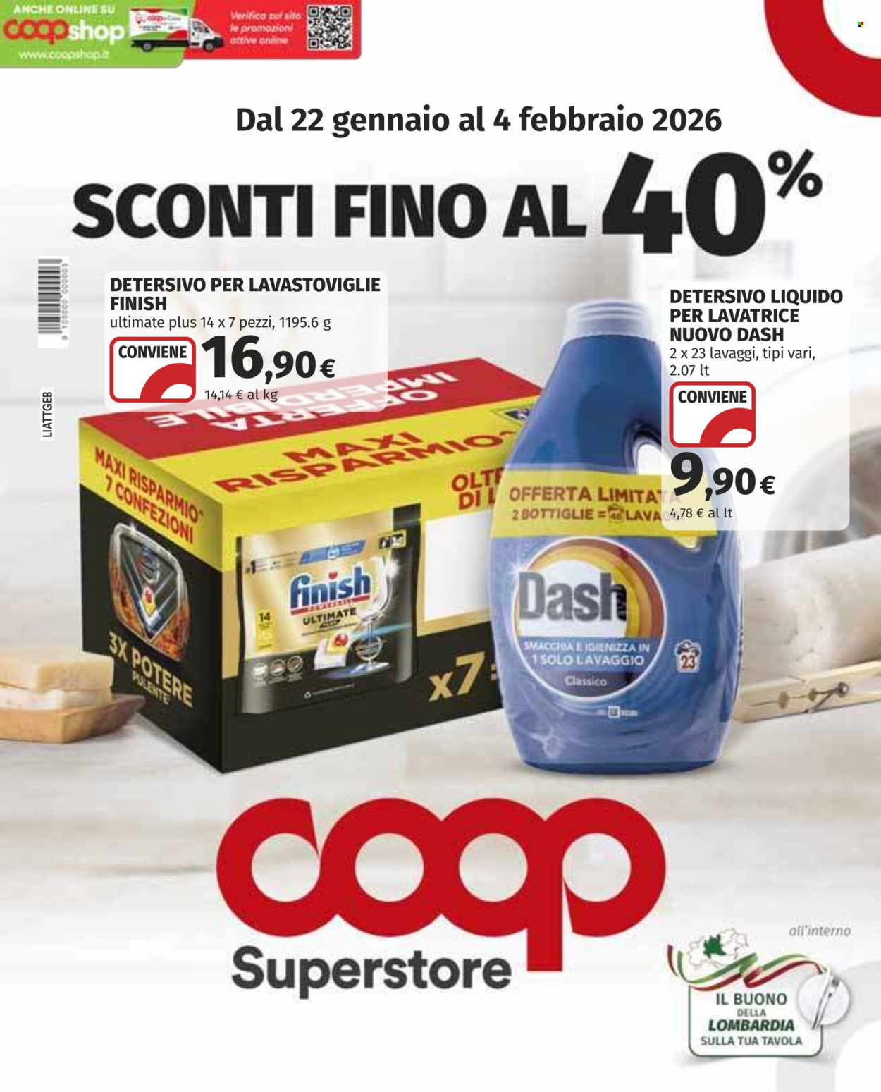 Volantino Coop - 22/1/2026 - 4/2/2026. Pagina 1