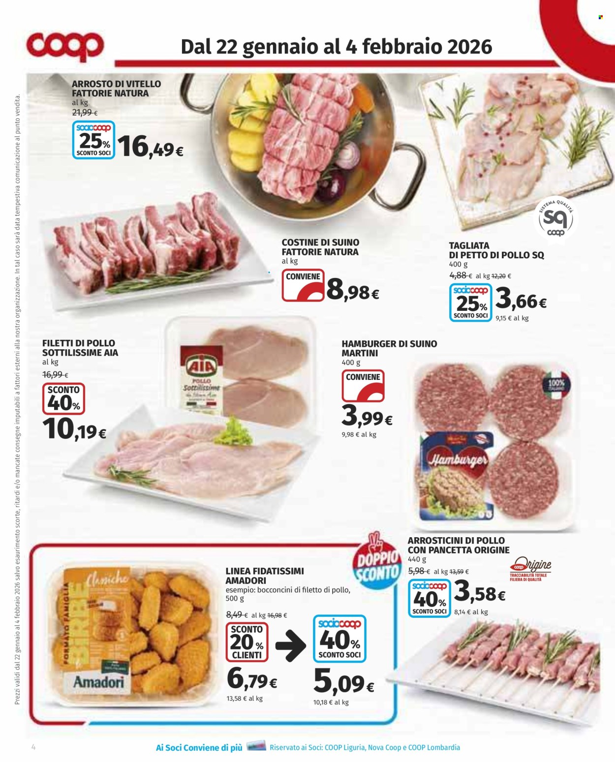 Volantino Coop - 22/1/2026 - 4/2/2026. Pagina 4
