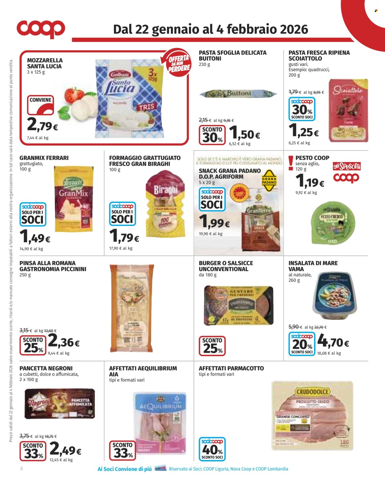 Volantino Coop - 22/1/2026 - 4/2/2026. Pagina 8