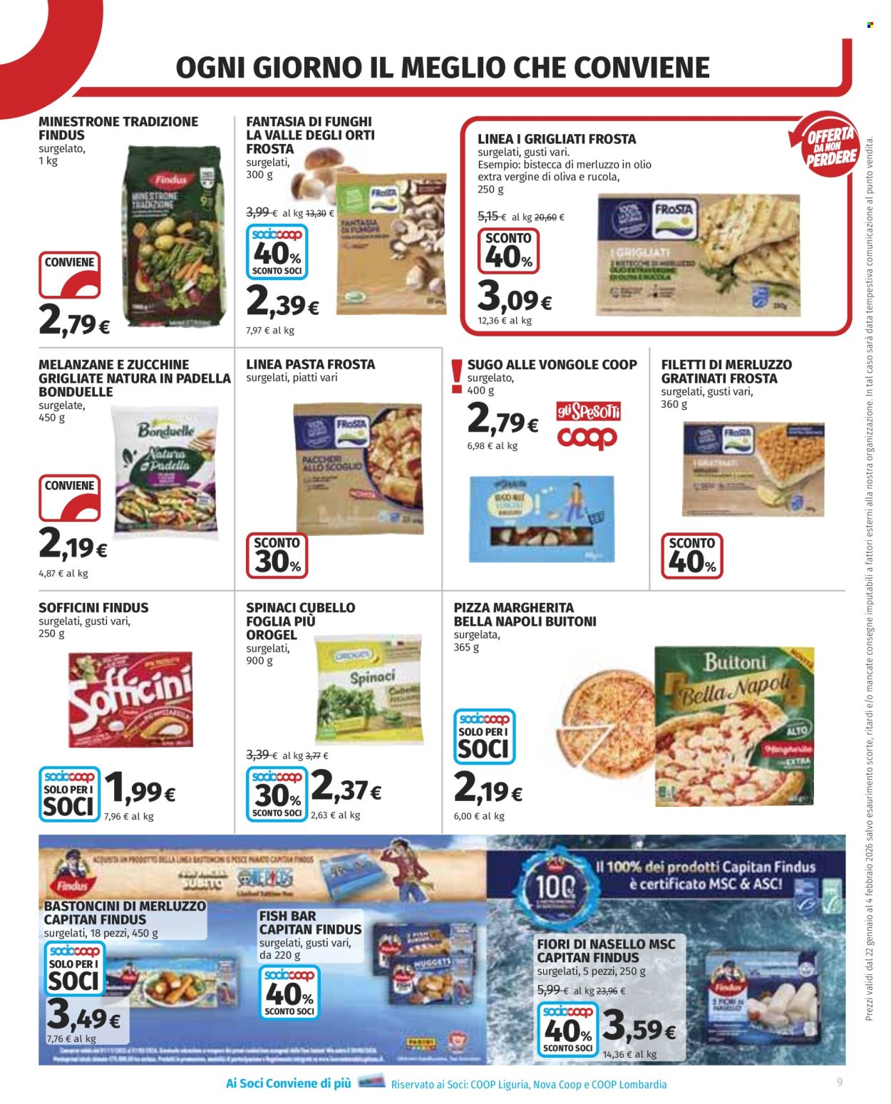 Volantino Coop - 22/1/2026 - 4/2/2026. Pagina 9