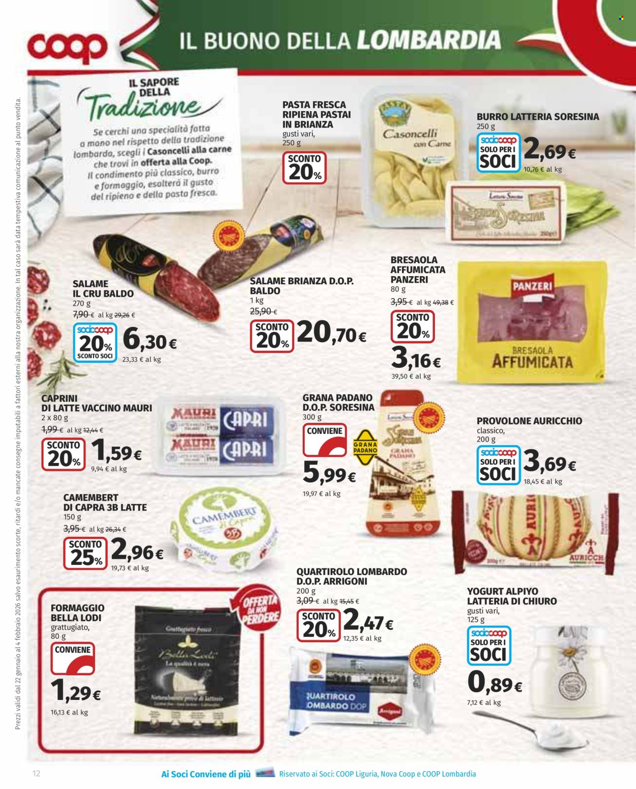 Volantino Coop - 22/1/2026 - 4/2/2026. Pagina 12
