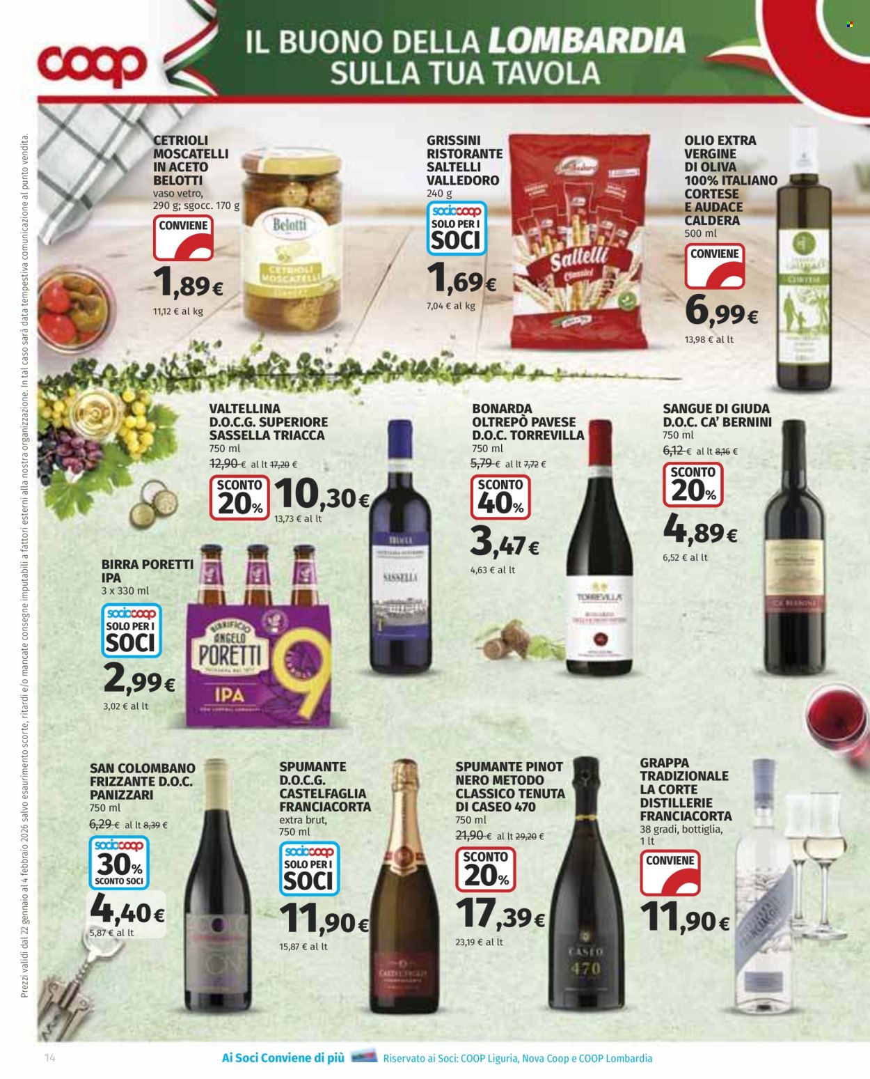 Volantino Coop - 22/1/2026 - 4/2/2026. Pagina 14