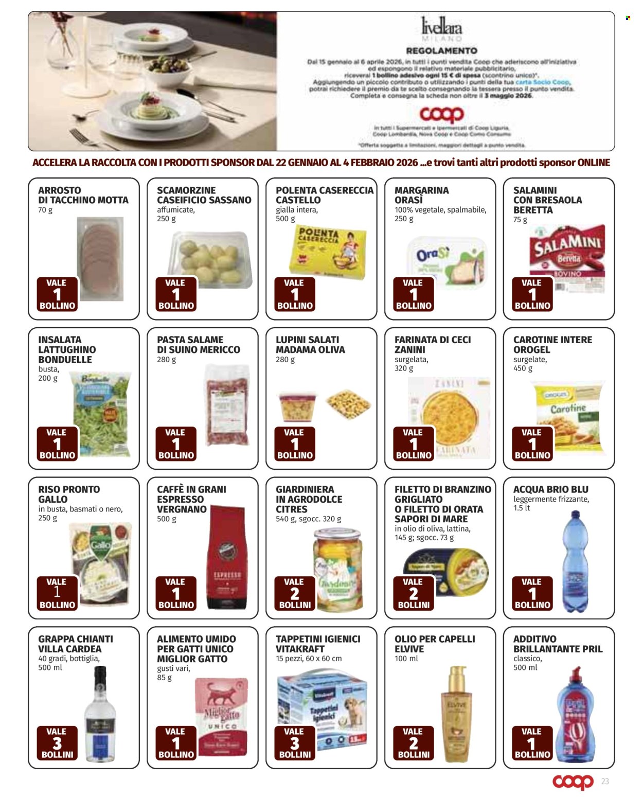 Volantino Coop - 22/1/2026 - 4/2/2026. Pagina 23