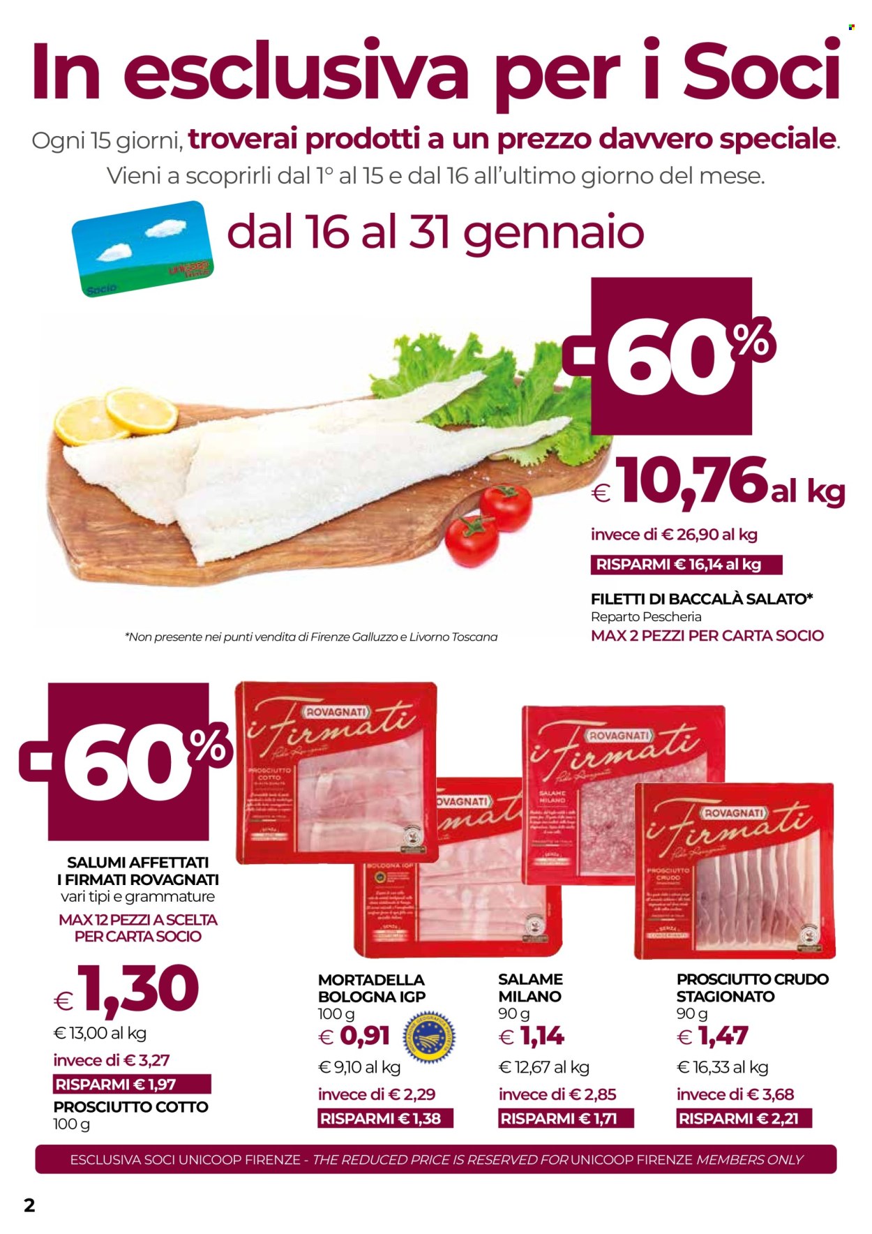 Volantino Coop - 22/1/2026 - 4/2/2026. Pagina 2