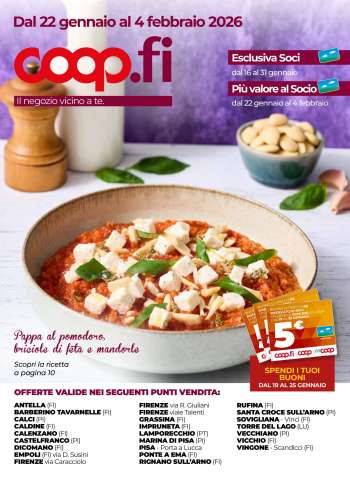 Volantino Coop - 22/1/2026 - 4/2/2026.