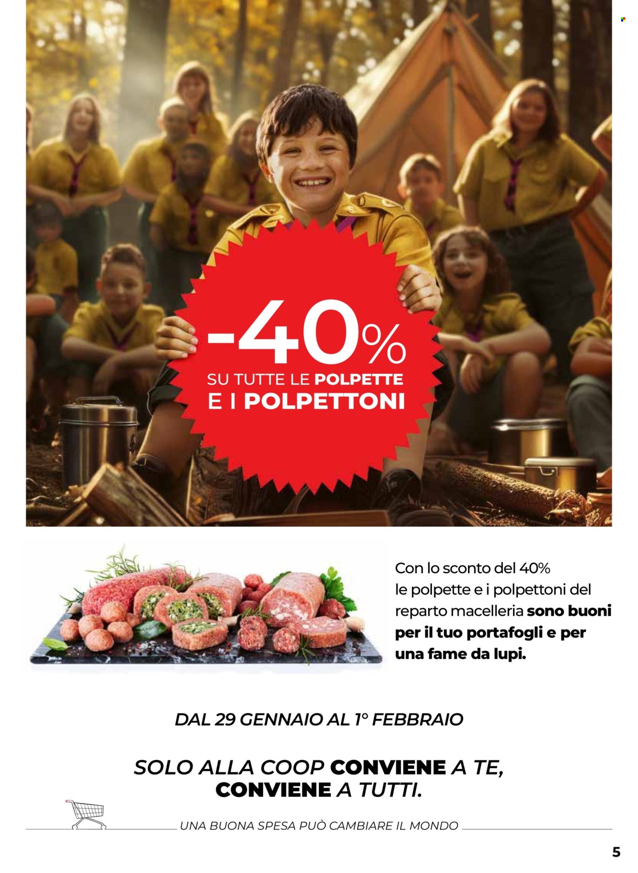 Volantino Coop - 22/1/2026 - 4/2/2026. Pagina 5