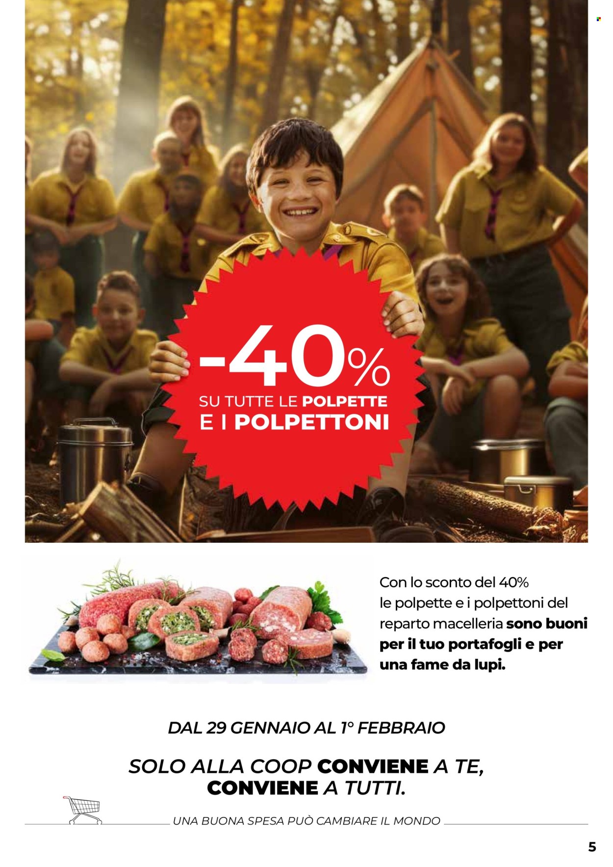 Volantino Coop - 22/1/2026 - 4/2/2026. Pagina 5