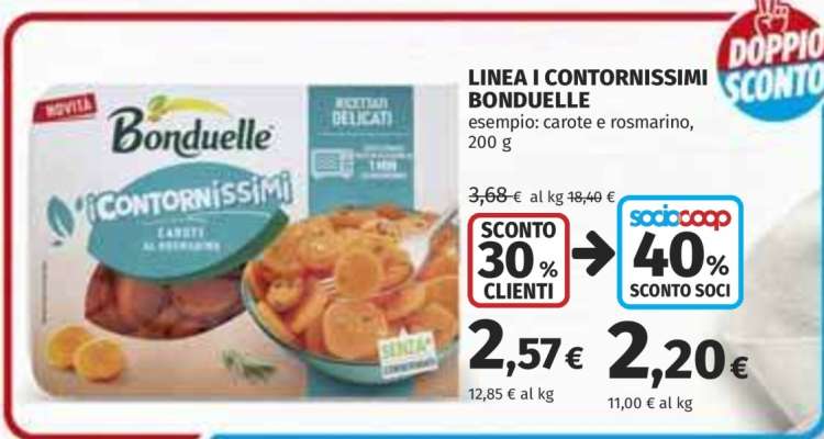 LINEA I CONTORNISSIMI BONDUELLE