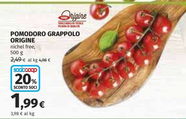POMODORO GRAPPOLO ORIGINE