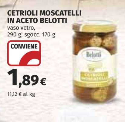 Cetrioli Moscatelli in Aceto Belotti