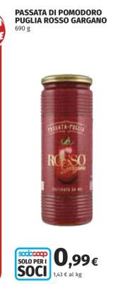 Passata di Pomodoro Puglia Rosso Gargano