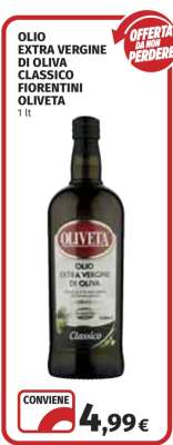 OLIO EXTRA VERGINE DI OLIVA CLASSICO FIORENTINI OLIVETA