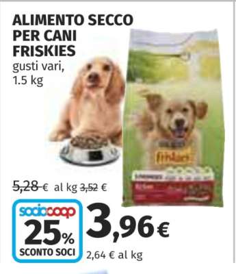 Alimento Secco per Cani Friskies