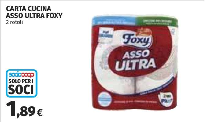 CARTA CUCINA ASSO ULTRA FOXY