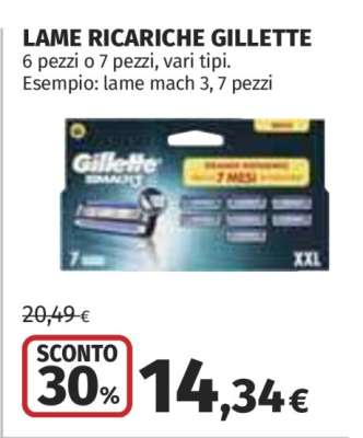 LAME RICARICHE GILLETTE