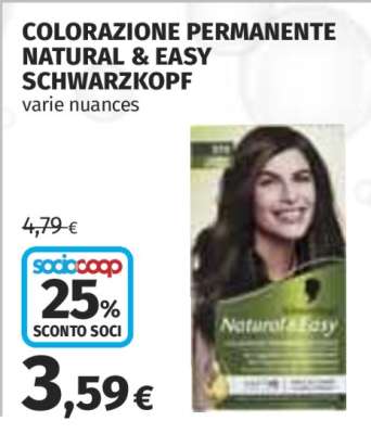 Colorazione Permanente Natural&Easy Schwarzkopf