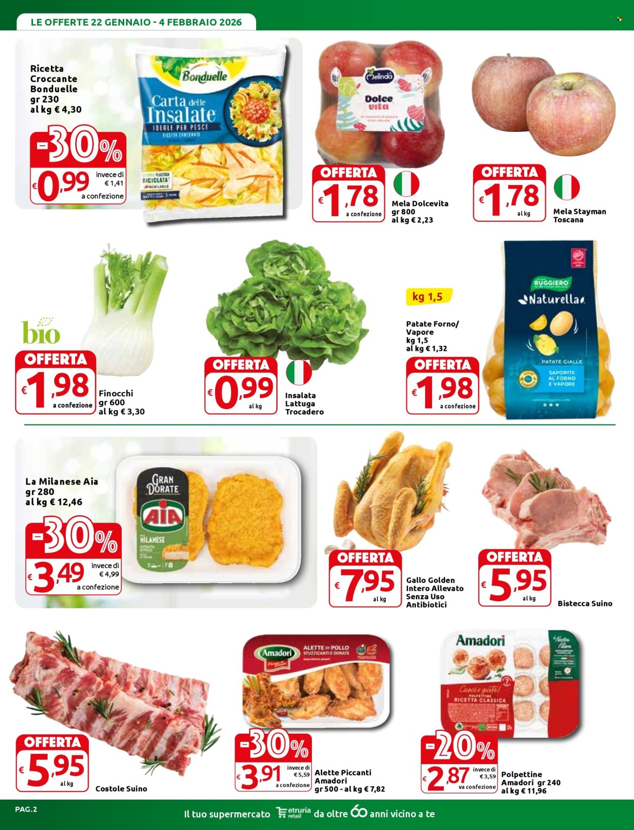 Volantino Carrefour - 22/1/2026 - 4/2/2026. Pagina 2
