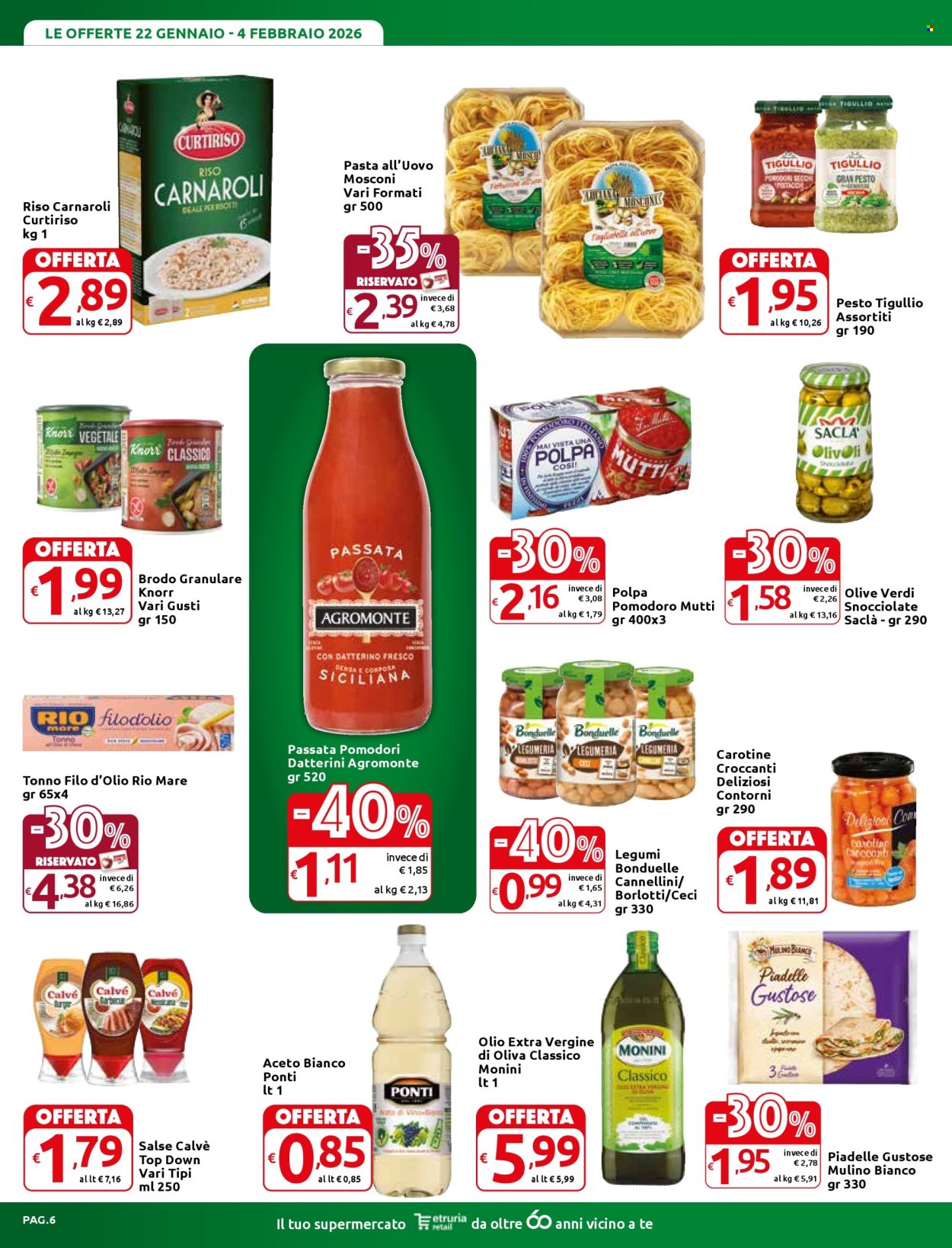 Volantino Carrefour - 22/1/2026 - 4/2/2026. Pagina 6