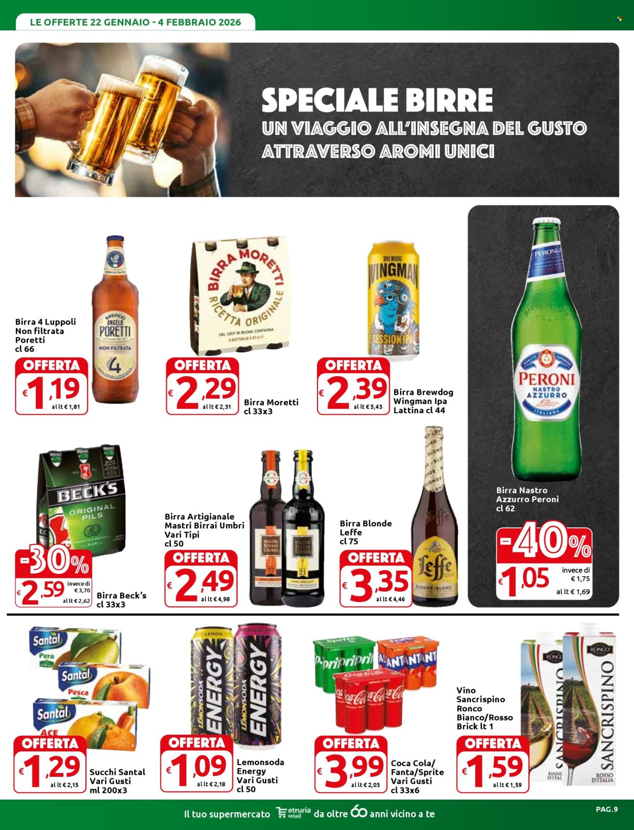 Volantino Carrefour - 22/1/2026 - 4/2/2026. Pagina 9