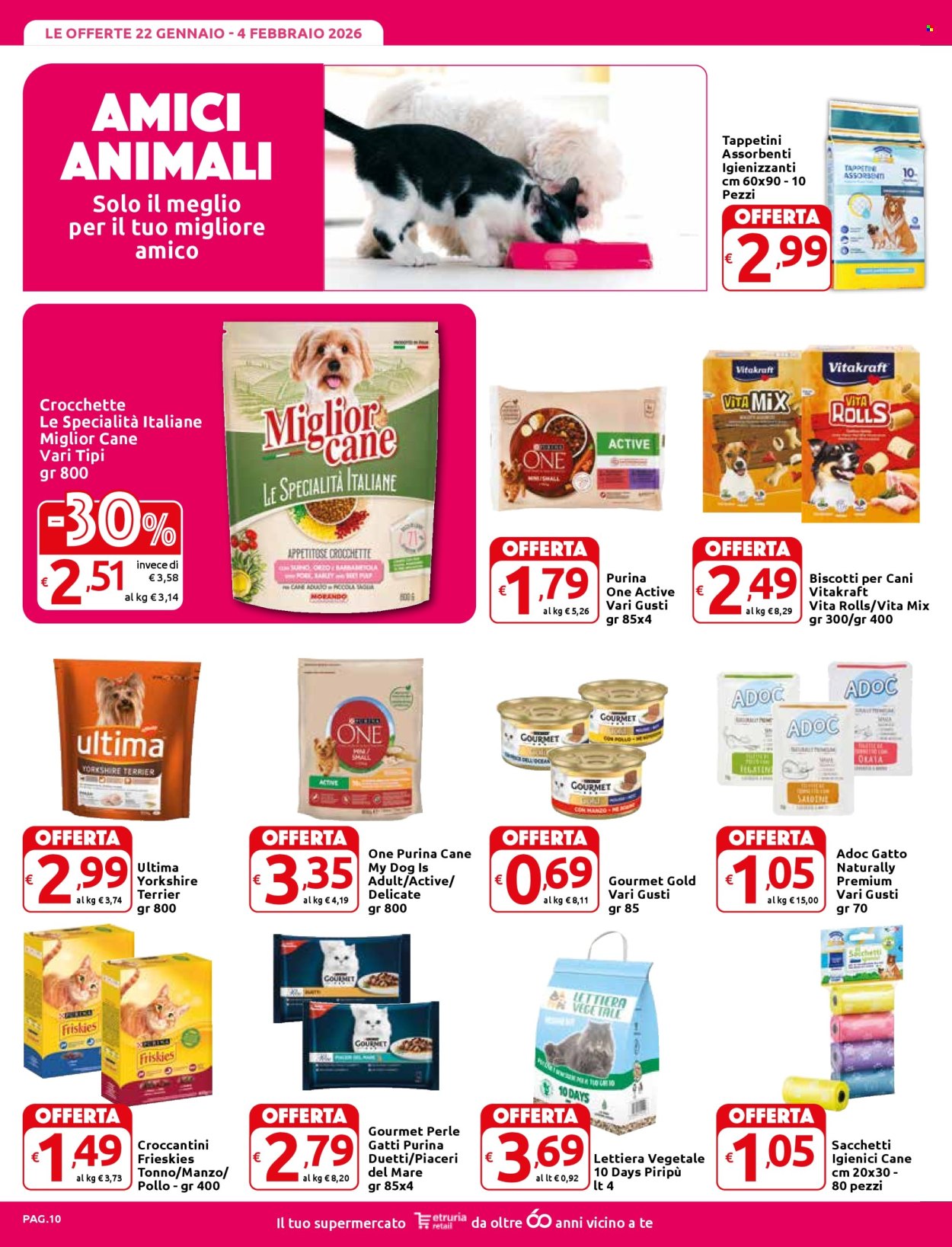 Volantino Carrefour - 22/1/2026 - 4/2/2026. Pagina 10