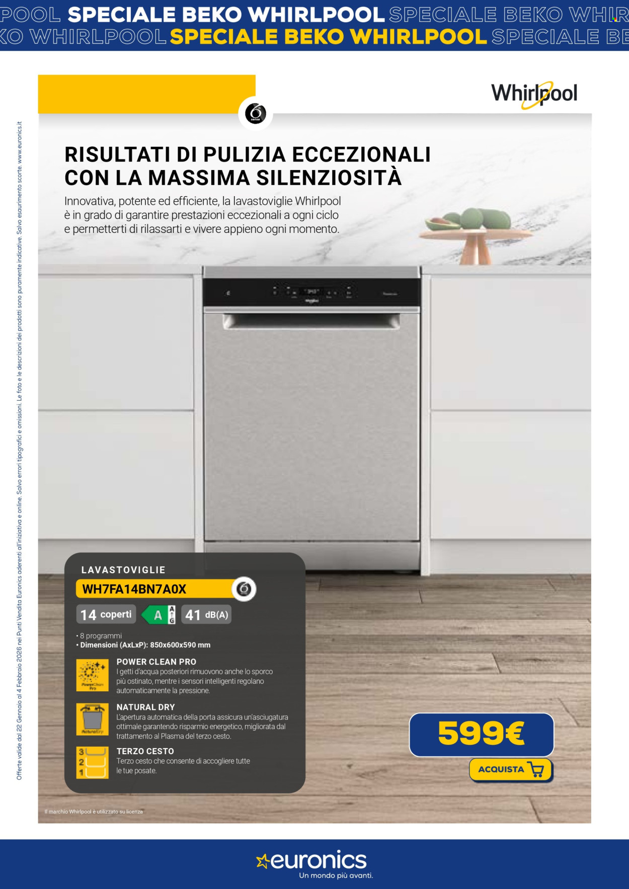 Volantino Euronics - 22/1/2026 - 4/2/2026. Pagina 5