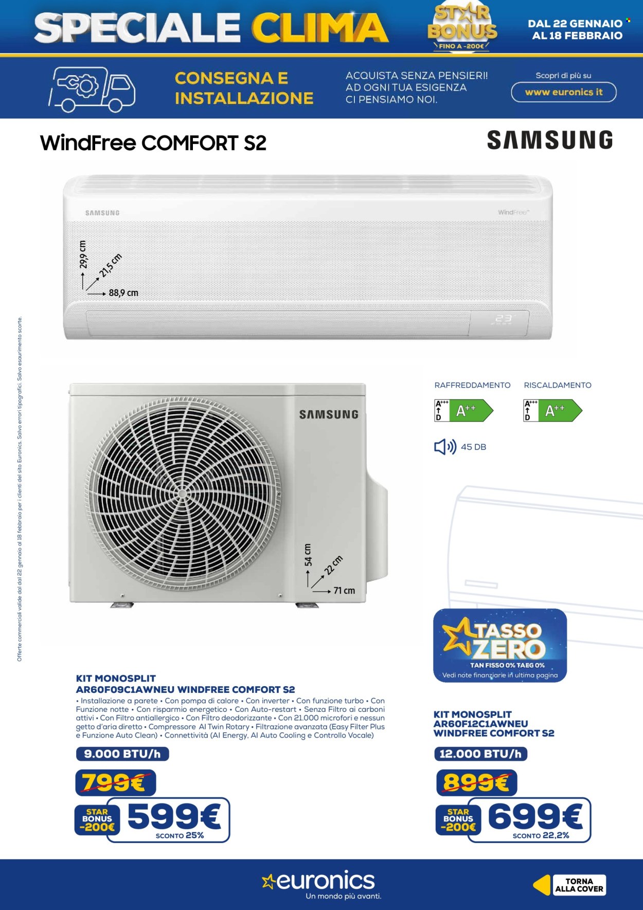 Volantino Euronics - 22/1/2026 - 18/2/2026. Pagina 2