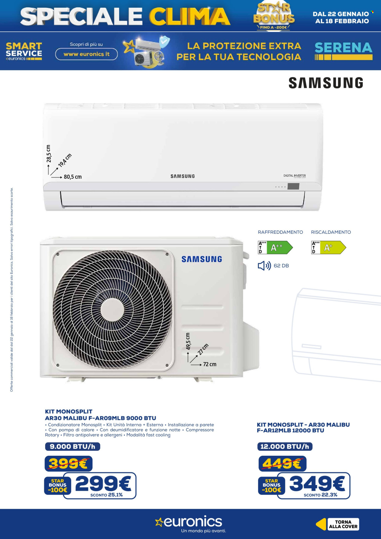 Volantino Euronics - 22/1/2026 - 18/2/2026. Pagina 3