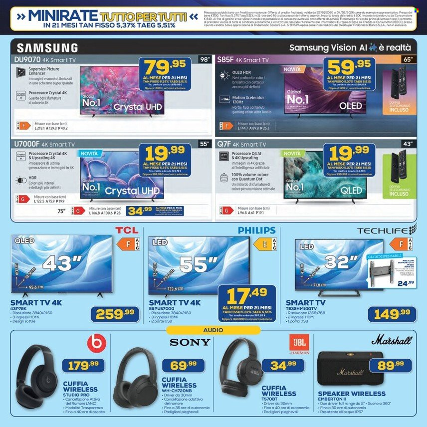 Volantino Euronics - 22/1/2026 - 4/2/2026. Pagina 3